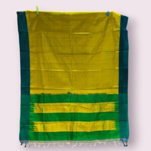 yellow-with-green-irkal-silk-cotton-handloom-saree